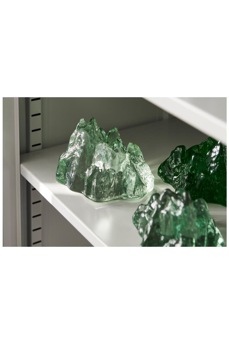 The Rock Votive Holder, Alternate, color, GREEN