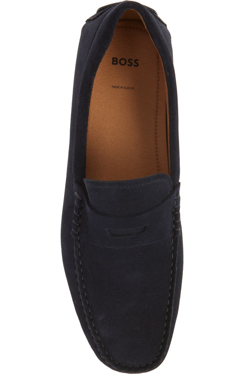 BOSS Noel Penny Loafer, Alternate, color, Dk Bu