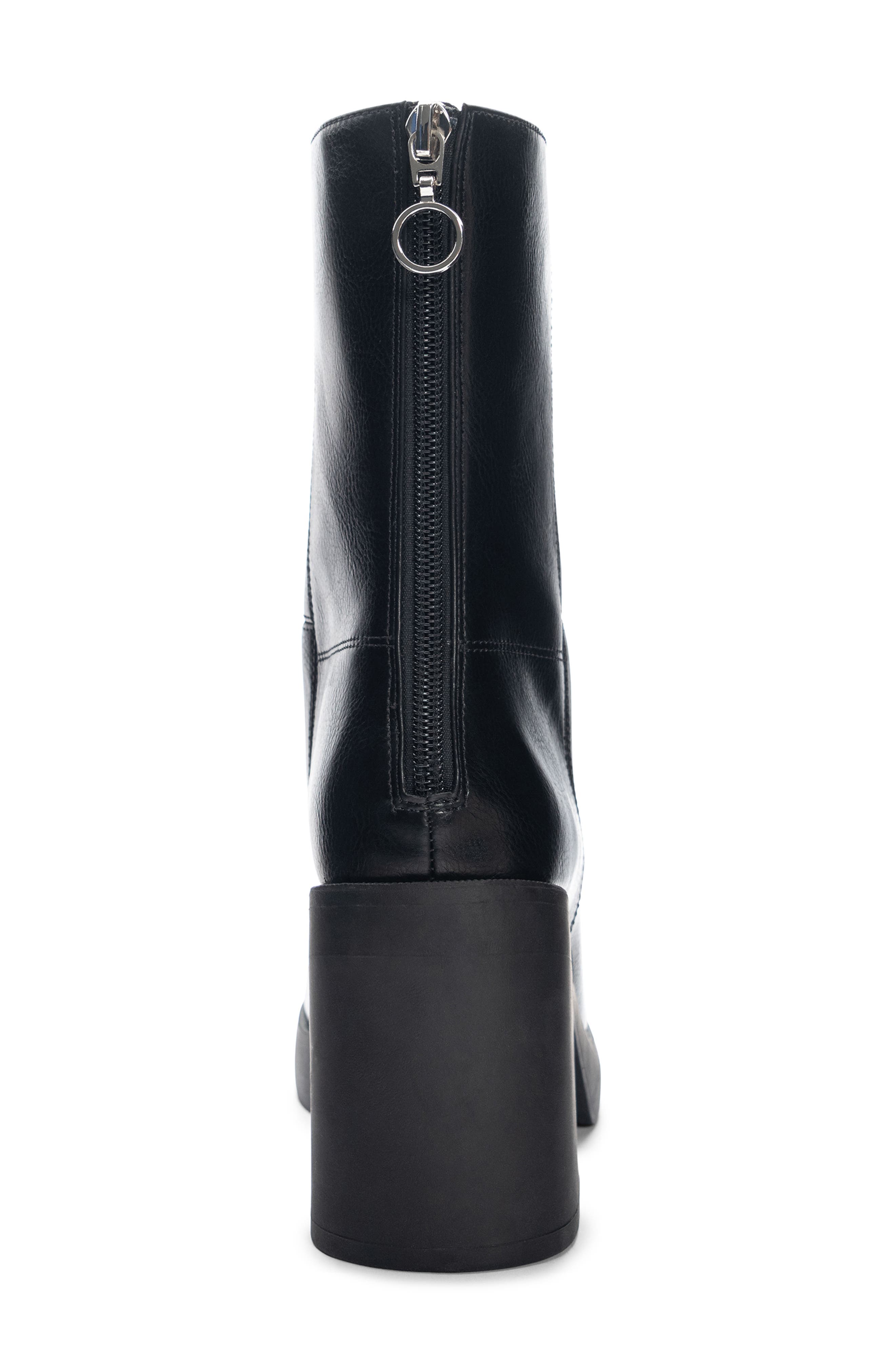 Dirty Laundry Grooves Patch Platform Bootie, Alternate, color, 