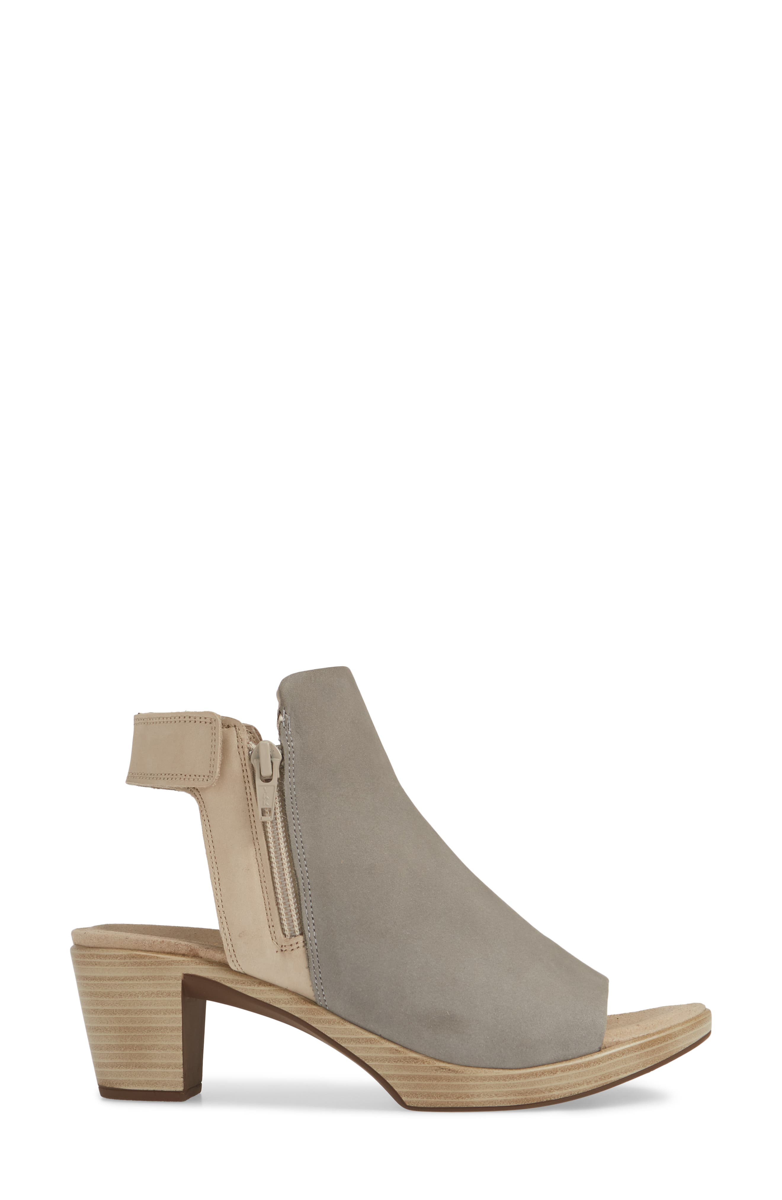 Naot Favorite Sandal, Alternate, color, Light Grey/ Beige Nubuck