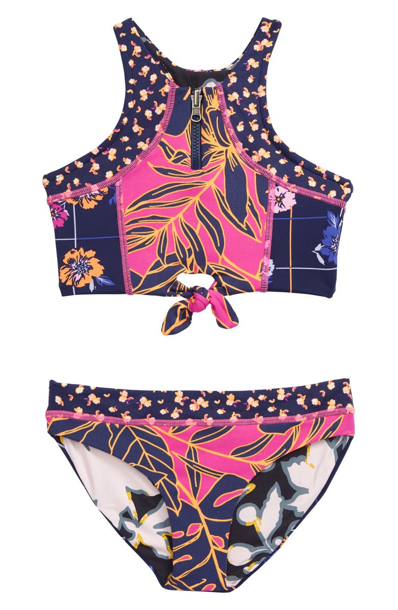 Maaji Ocean Reversible Two-Piece Swimsuit, Main, color,