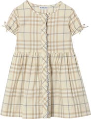 Burberry Check Cotton Dress