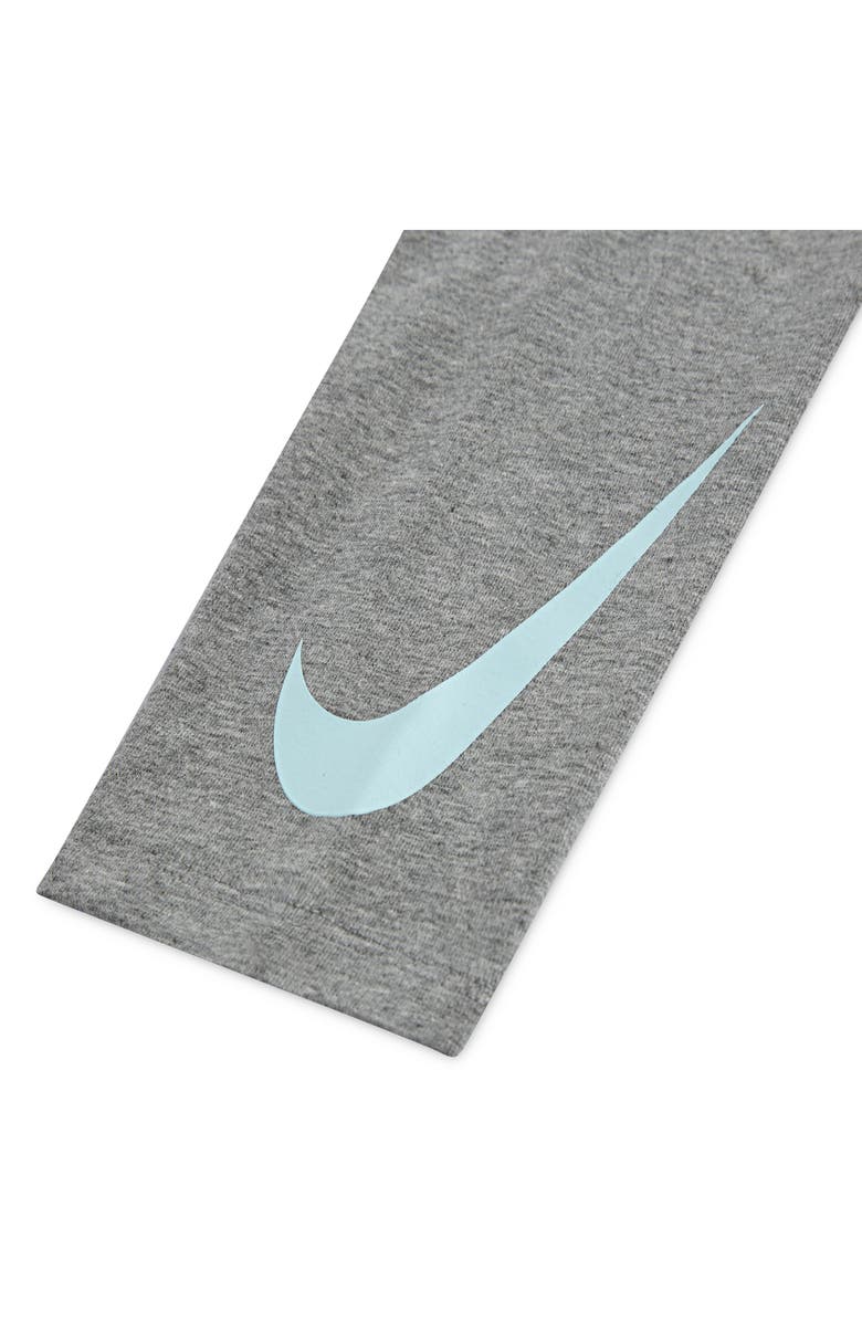 Nike Kids' Heart Long Sleeve Graphic T-Shirt & Leggings Set, Alternate, color, Dark Grey Heather
