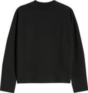 Caslon® Ottoman Knit Mock Neck Sweatshirt