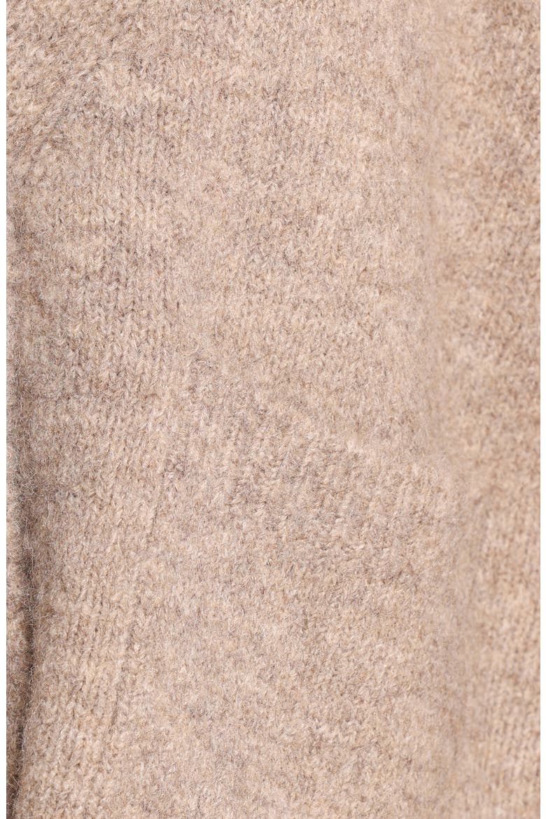 Fern Bell Sleeve Cardigan, Alternate, color, MUSHROOM