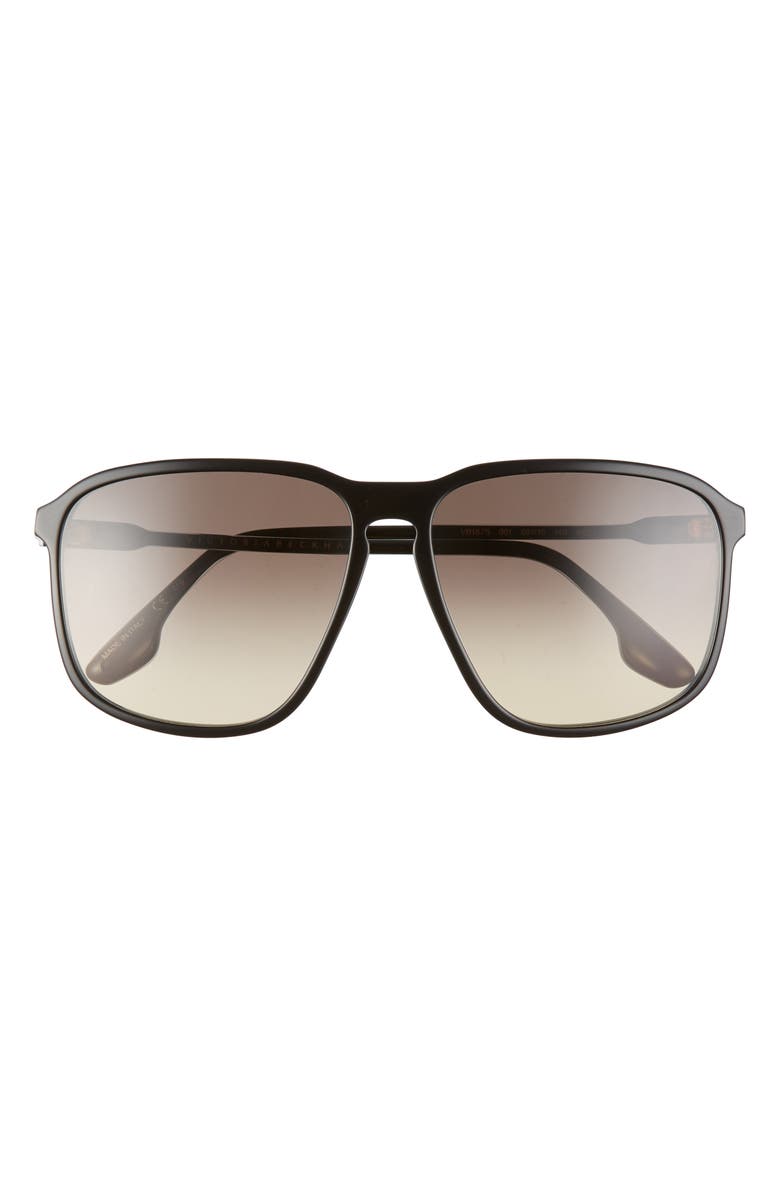Victoria Beckham Guilloche 60mm Gradient Sunglasses, Main, color, 