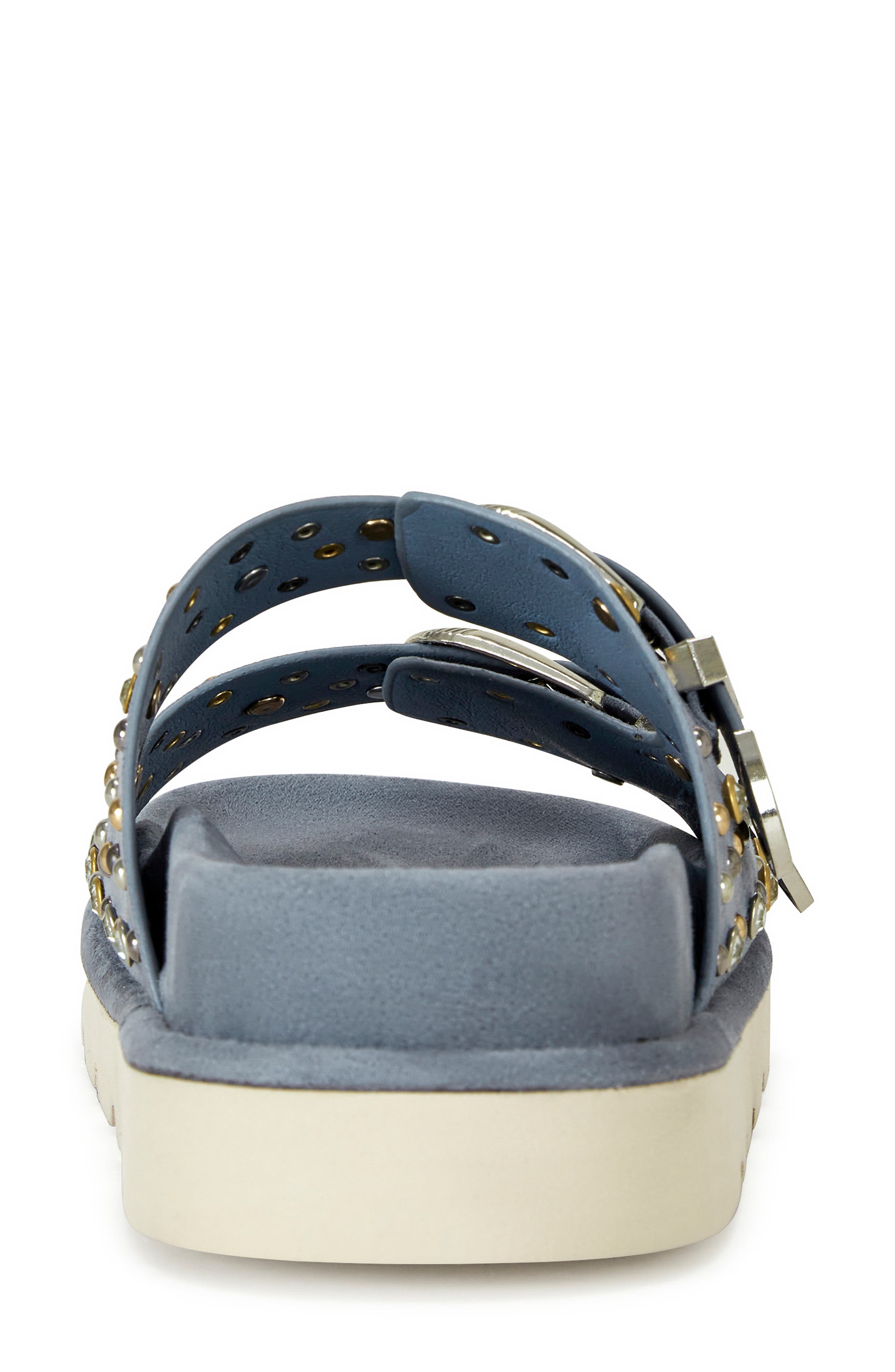 AZALEA WANG Oswald Studded Slide Sandal, Alternate, color, 