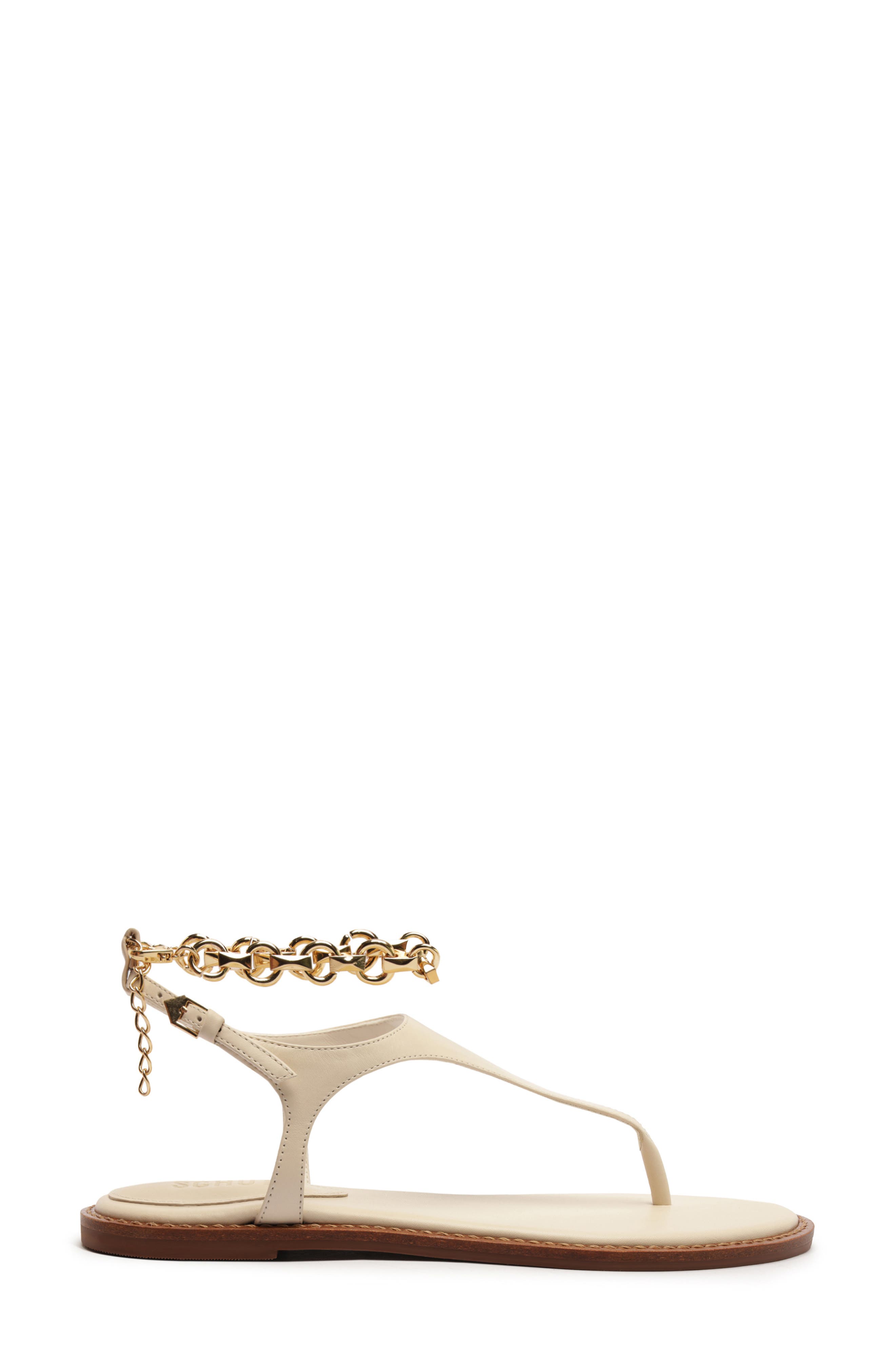 Lys Ankle Strap Slide Sandal, Alternate, color, SUGAR WHITE