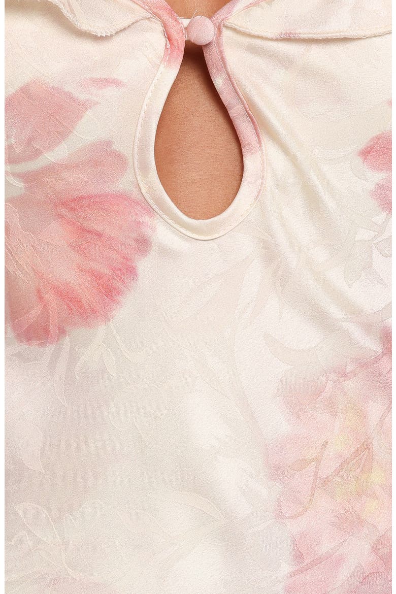 Liona Print Maxi Dress, Alternate, color, CREAM FLORAL