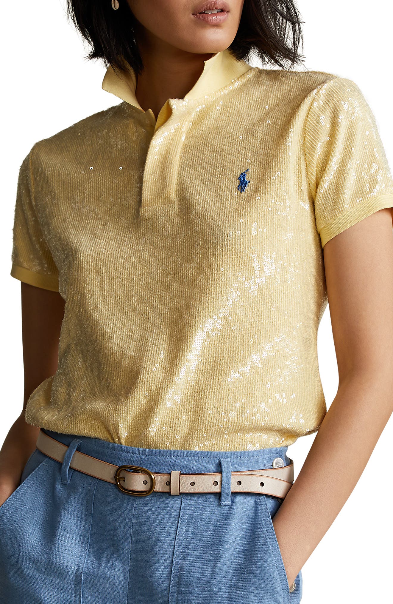 polo sequin dress Ralph Lauren Women's Sequined Plaid Polo Cocktail Dress