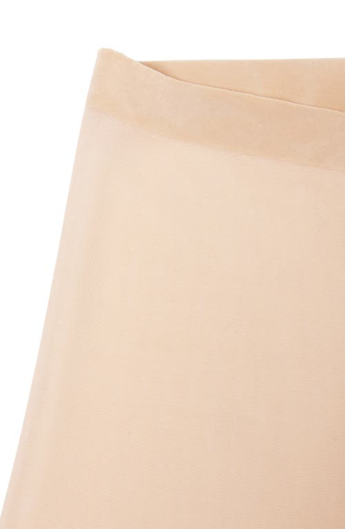 Wolford Cotton Contour Control Shaping Shorts In Brown