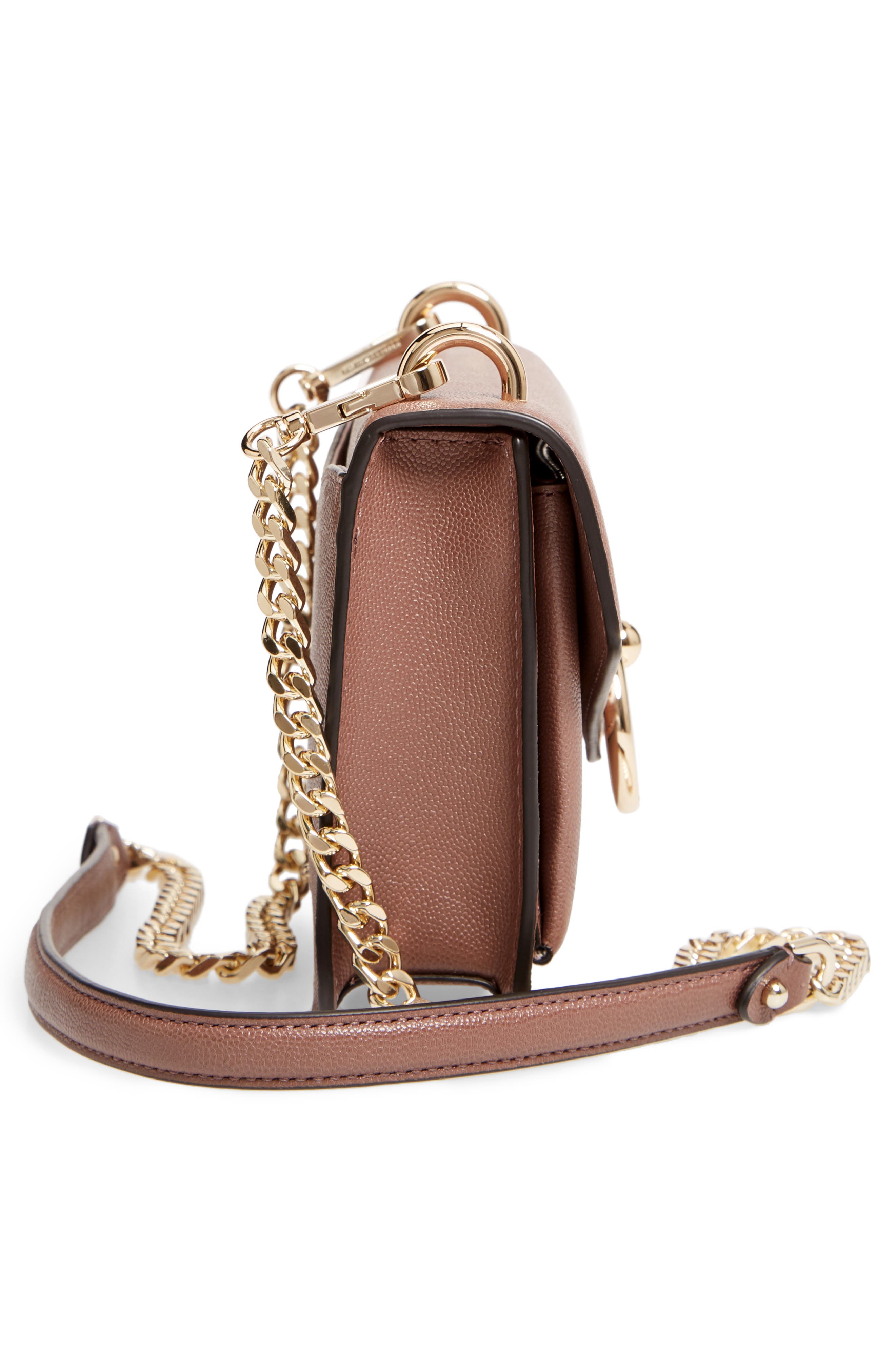 Jean Leather Crossbody Bag, Alternate, color, MINK