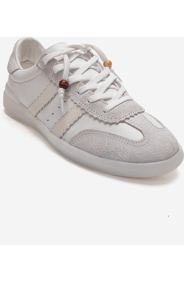 Forever & Always Shoes Ardix Leather Sneaker, Alternate, color, White