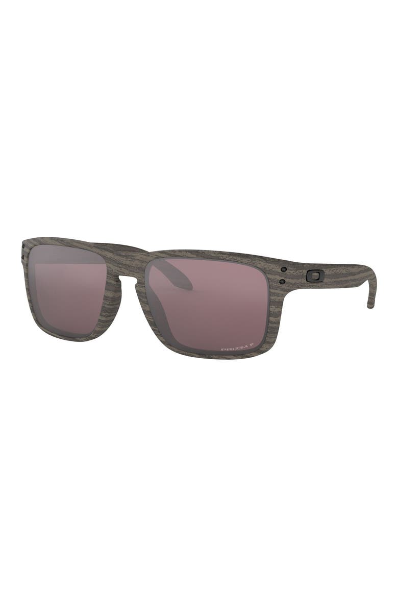 'Holbrook' 55mm Polarized Sunglasses, Alternate, color, BROWN