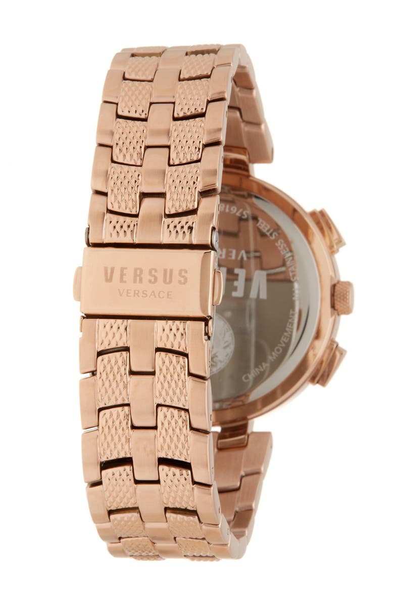 VERSUS Versace Men's Logo Gent Chronograph Bracelet Watch, 44mm, Alternate, color, 