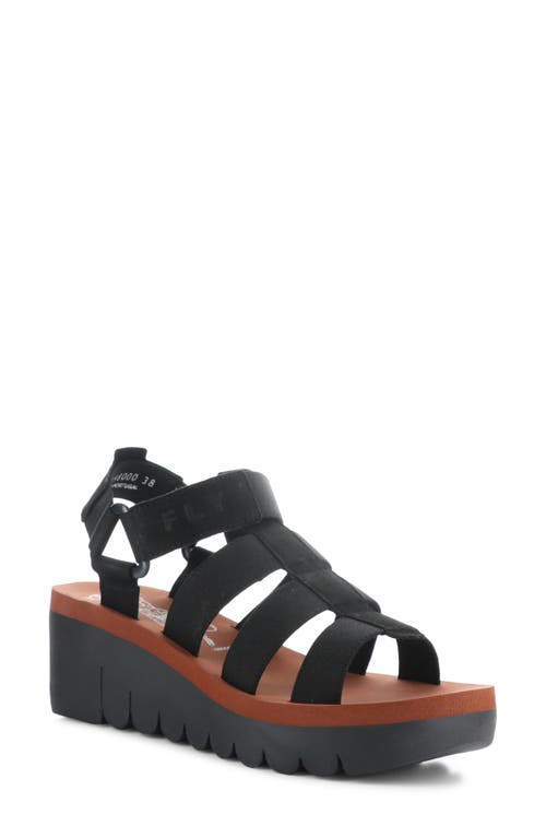 FLY LONDON FLY LONDON YOJI PLATFORM WEDGE SANDAL 