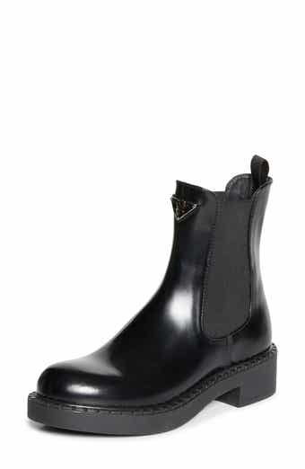 Prada Chocolate Chelsea Boot Women Nordstrom