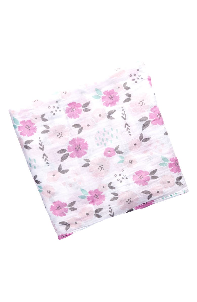 Stephen Joseph Set of 3 Muslin Blankets, Alternate, color, Flower