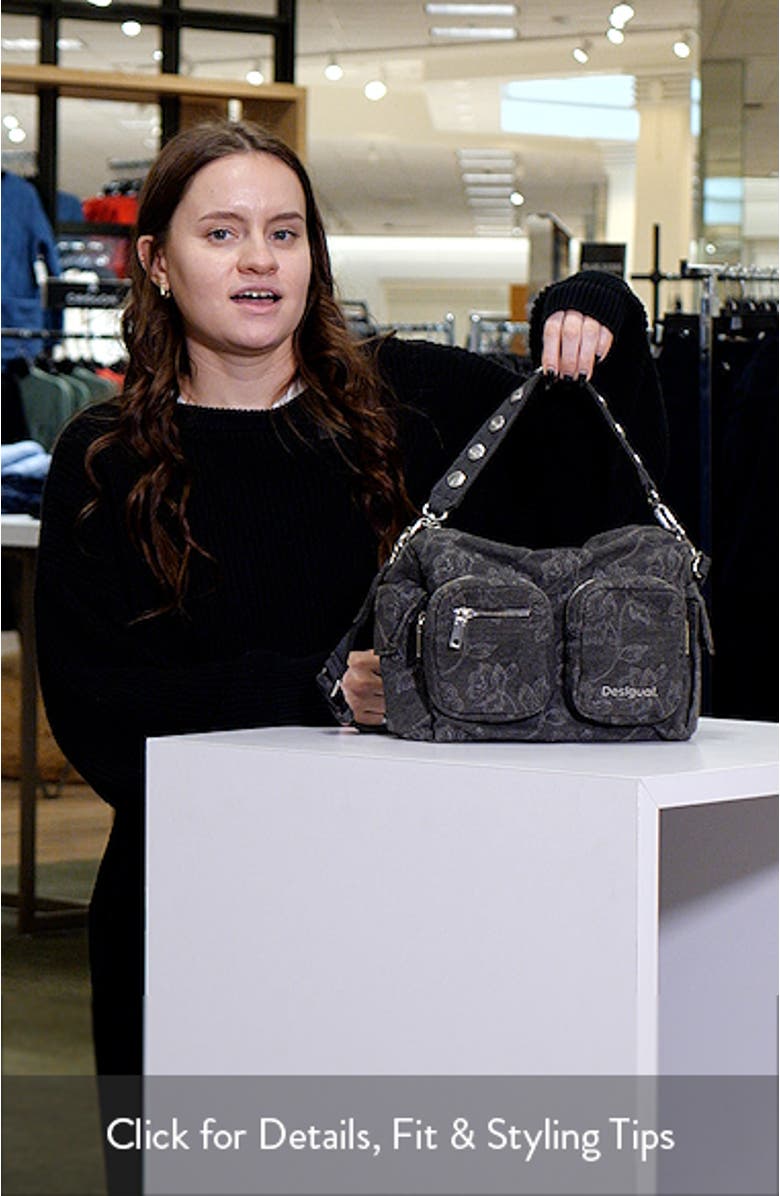 Denim Shoulder Bag, sales video thumbnail