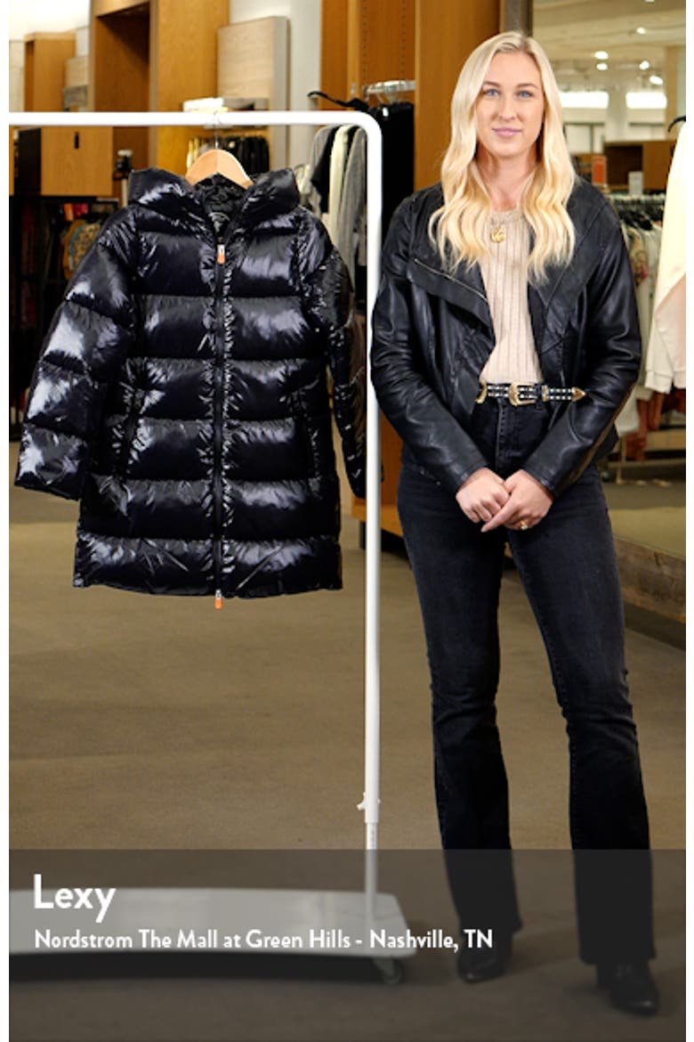 Kids' Millie Water Resistant Puffer Coat video