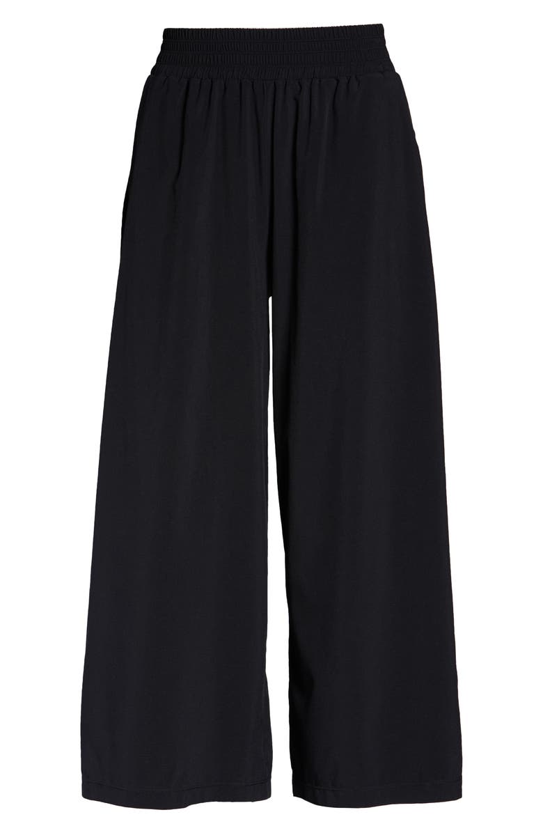 Zella Getaway Flowy High Waist Crop Wide Leg Pants, Alternate, color,