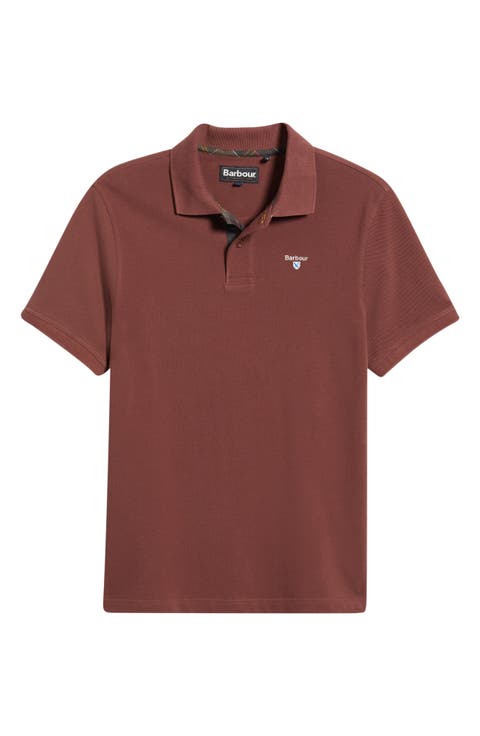 Regular Fit Tartan Piqué Polo