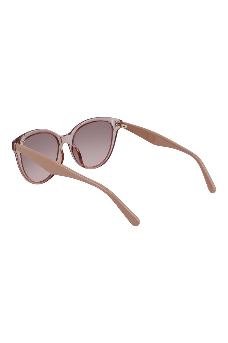 54mm Cat Eye Sunglasses, Alternate, color, CRYSTAL SAND