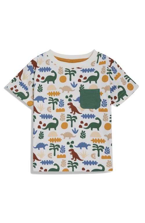 Shop Jojo Maman Bébé Jojo Maman Bebe Dinosaur Print Cotton T-shirt & Shorts Set