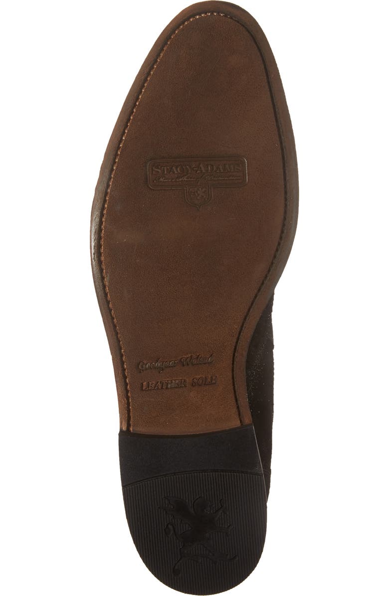 Stacy Adams Madison II Wingtip Chelsea Boot, Alternate, color,