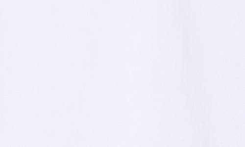Ellen Tracy Boxy Short Sleeve Crop Button-up Shirt In White