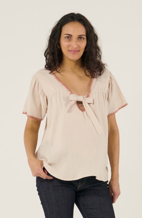 Maternity and Nursing Blouse Soraya