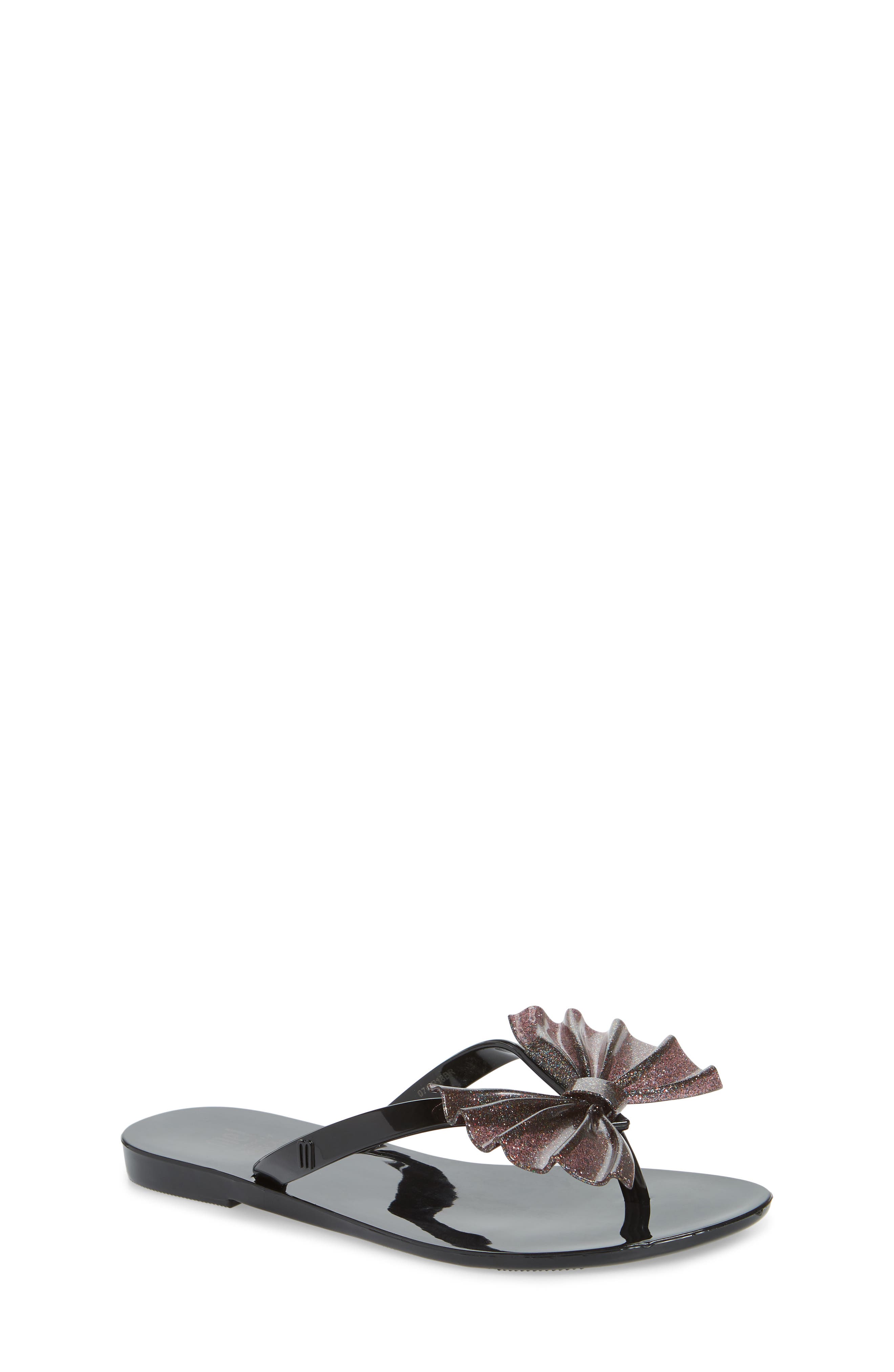 Mel by Melissa Harmonic Bow Flip Flop, Main, color, 