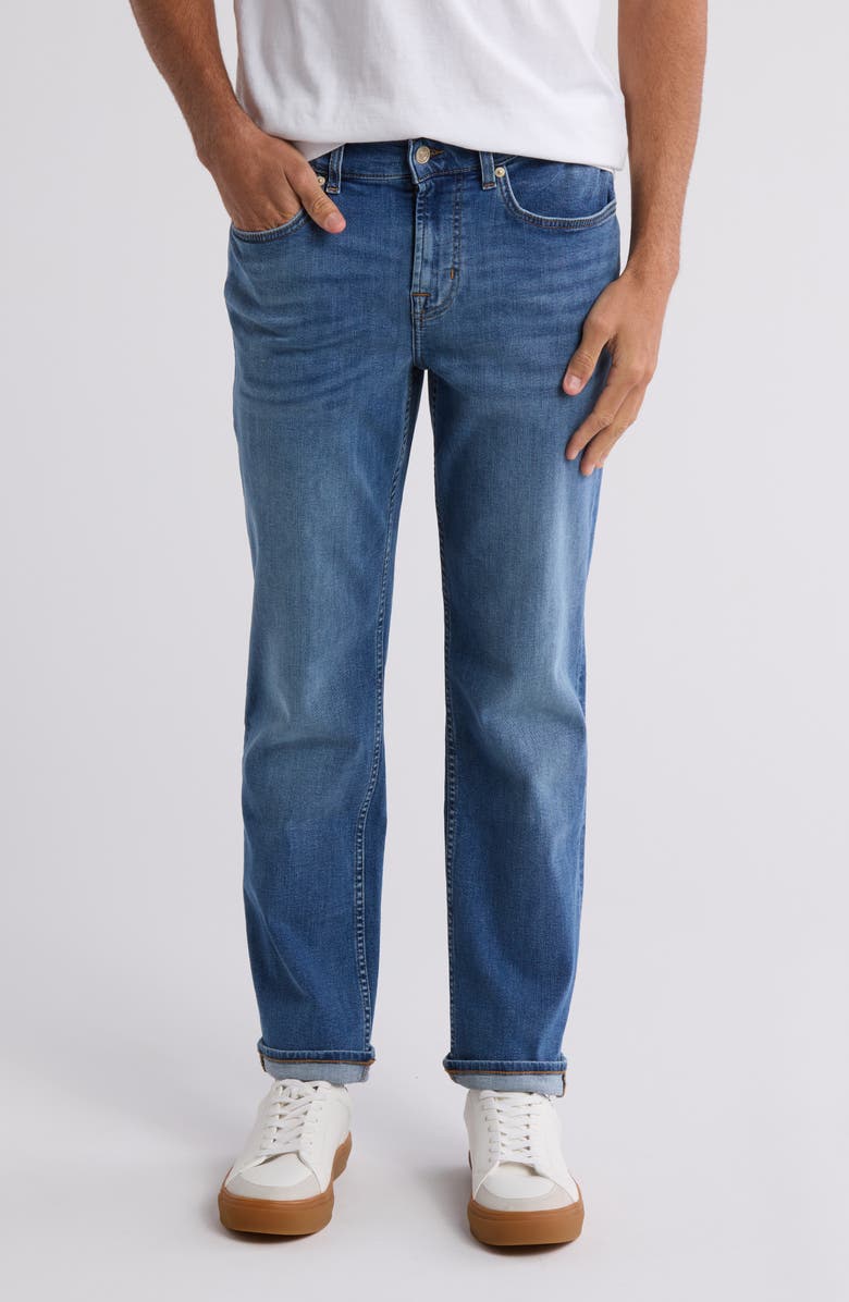 7 For All Mankind Slimmy Clean Pocket Slim Fit Jeans, Main, color, Bel Air