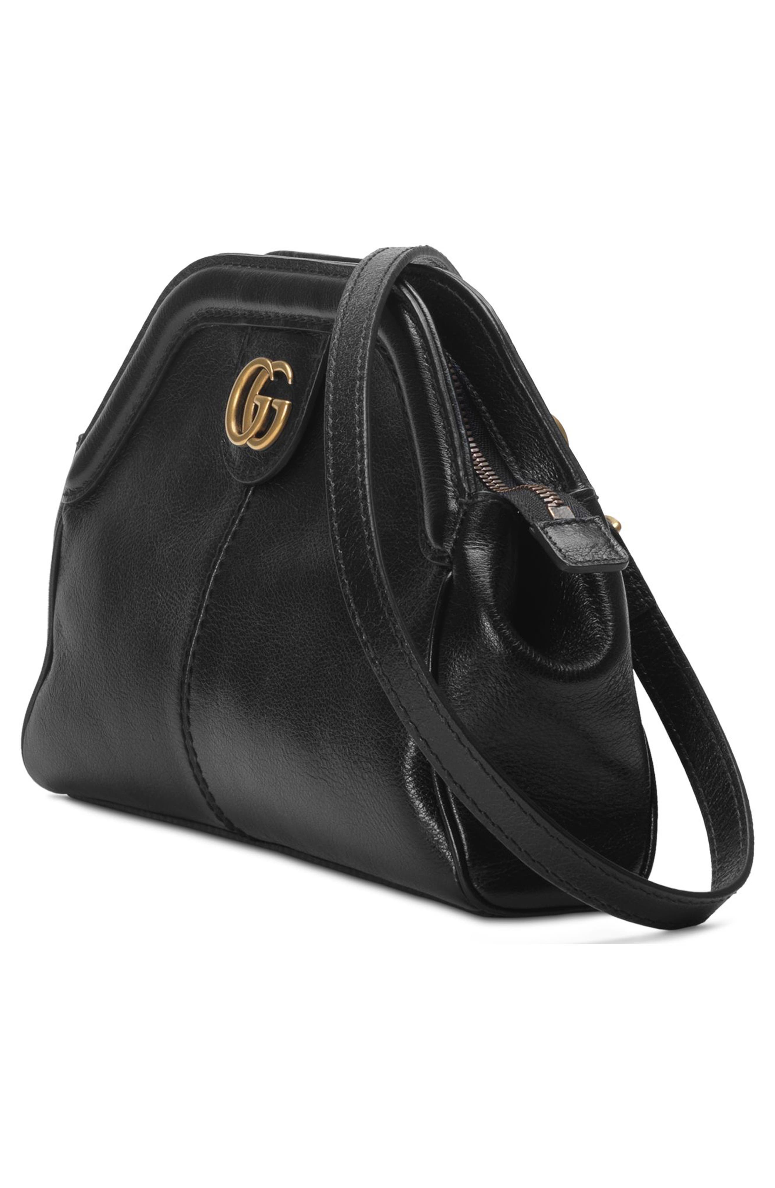 Gucci Small RE(BELLE) Leather Crossbody Bag, Alternate, color, 