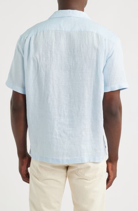 Retreat Relaxed Linen Camp Shirt