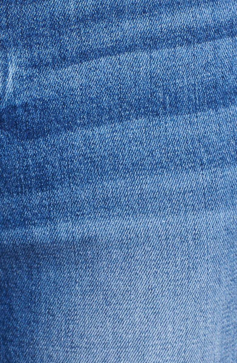 PAIGE Vintage Hoxton High Waist Slim Raw Hem Jeans, Alternate, color, 