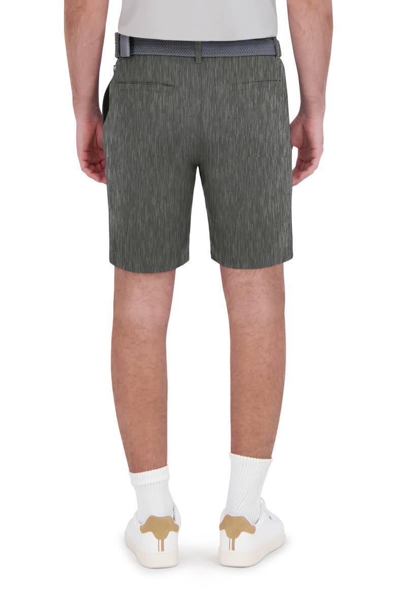 Melange Performance Shorts, Alternate, color, DARK GREY