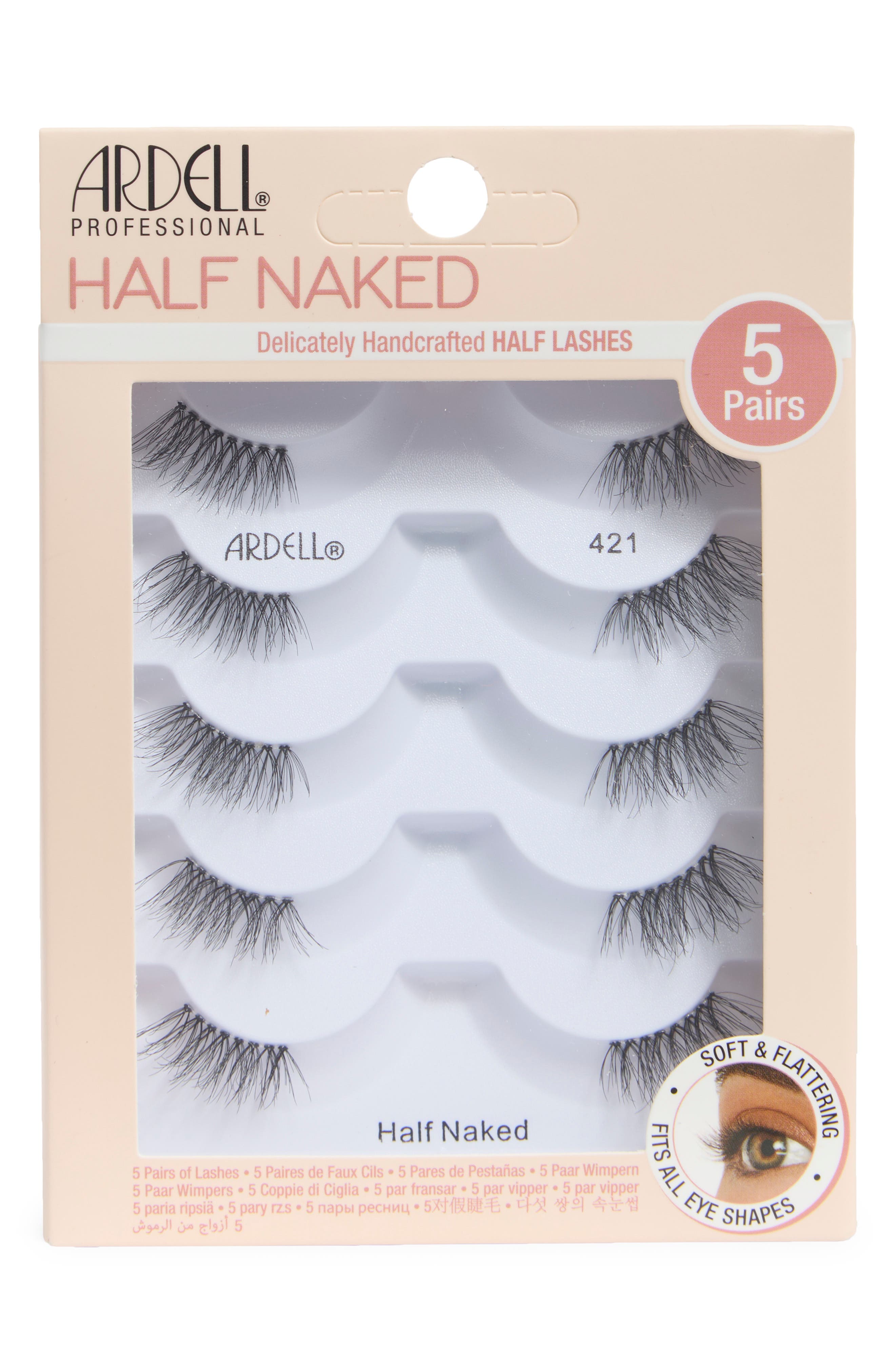 Naked 421 Half False Lashes