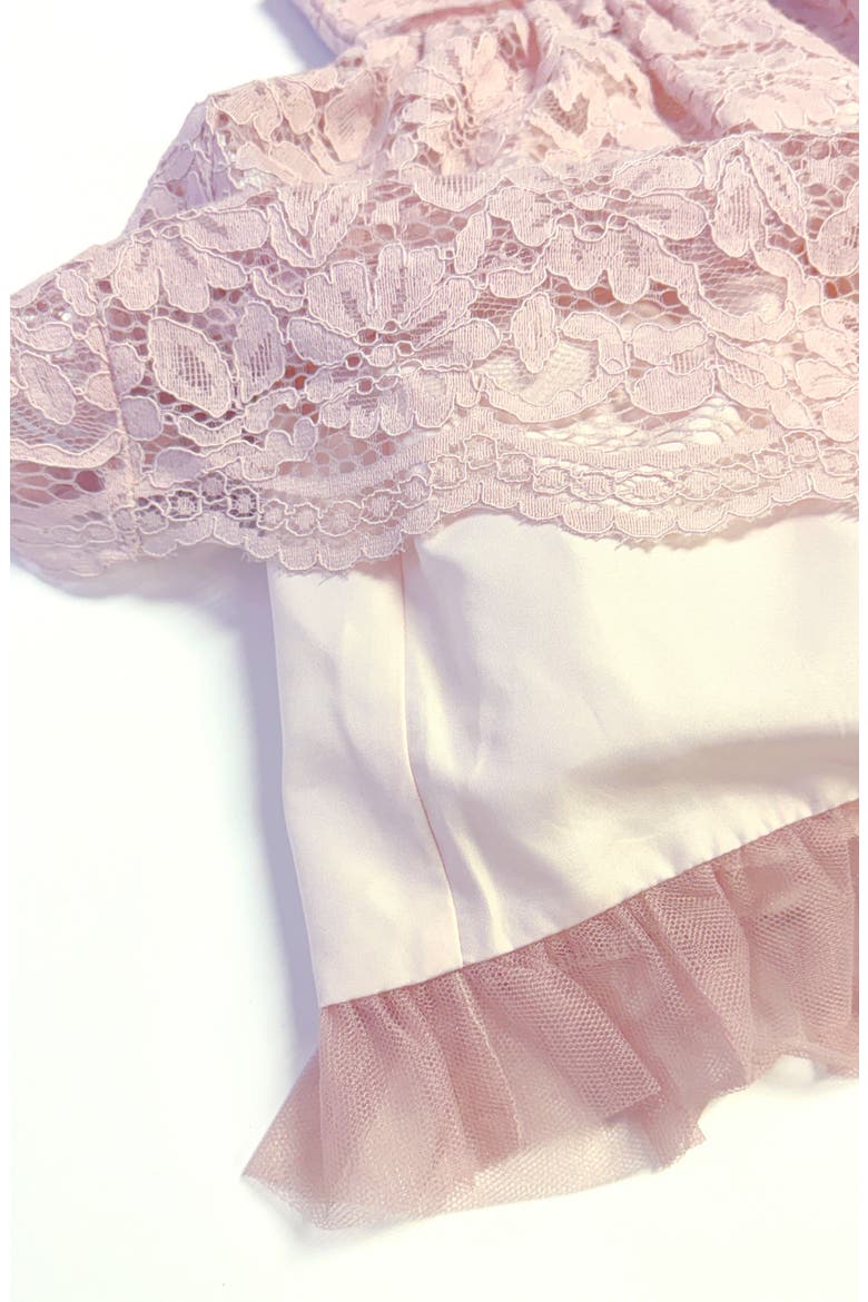 Kids' Remy Sparkle Lace Float Dress, Alternate, color, MAUVE