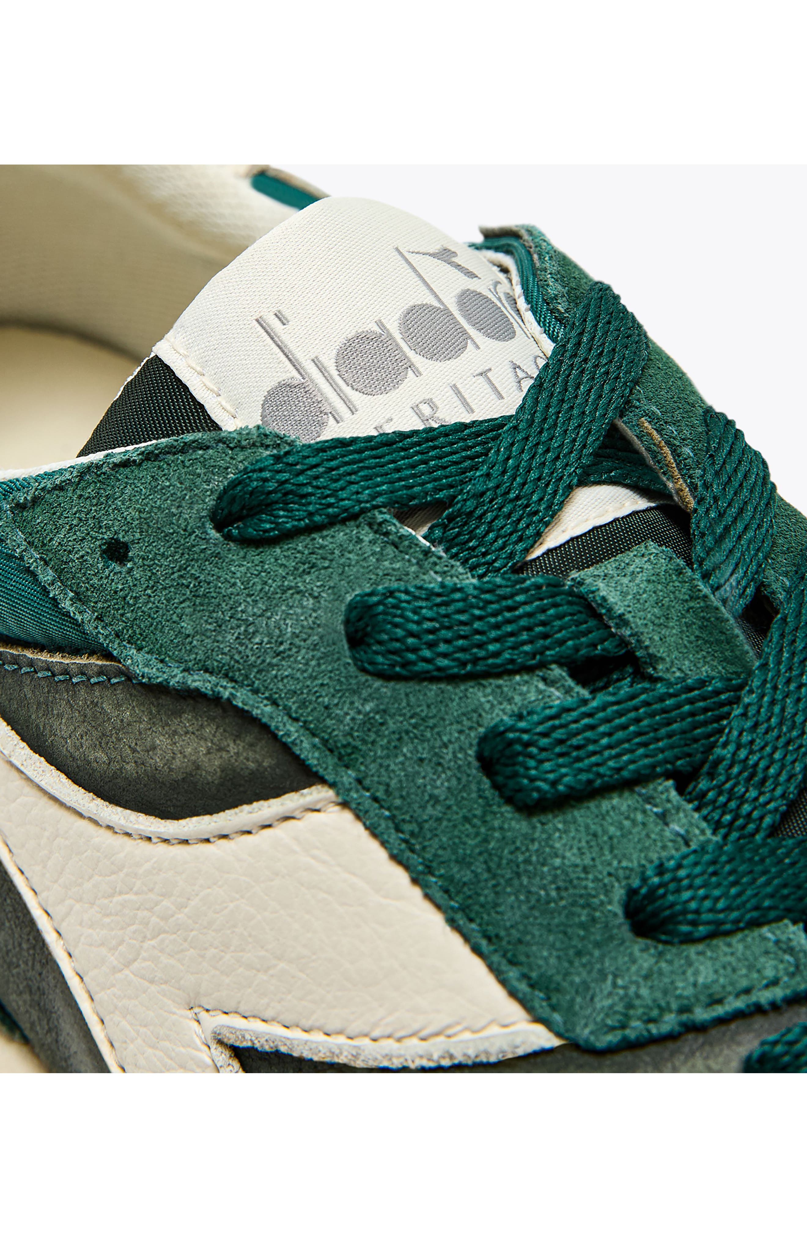 Diadora Conquest Sneaker, Alternate, color, Posy Green