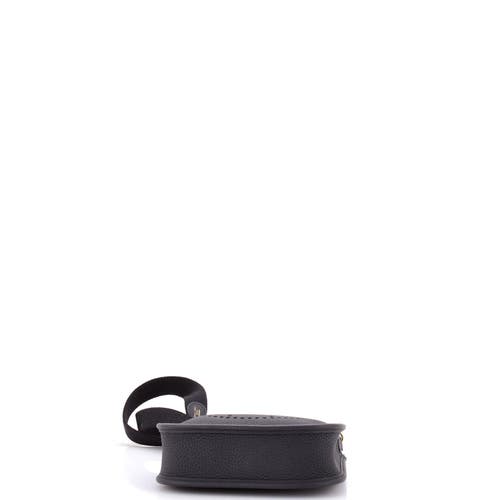 Pre-owned Hermes Hermes Evelyne Bag Gen Iii Clemence Tpm In Black