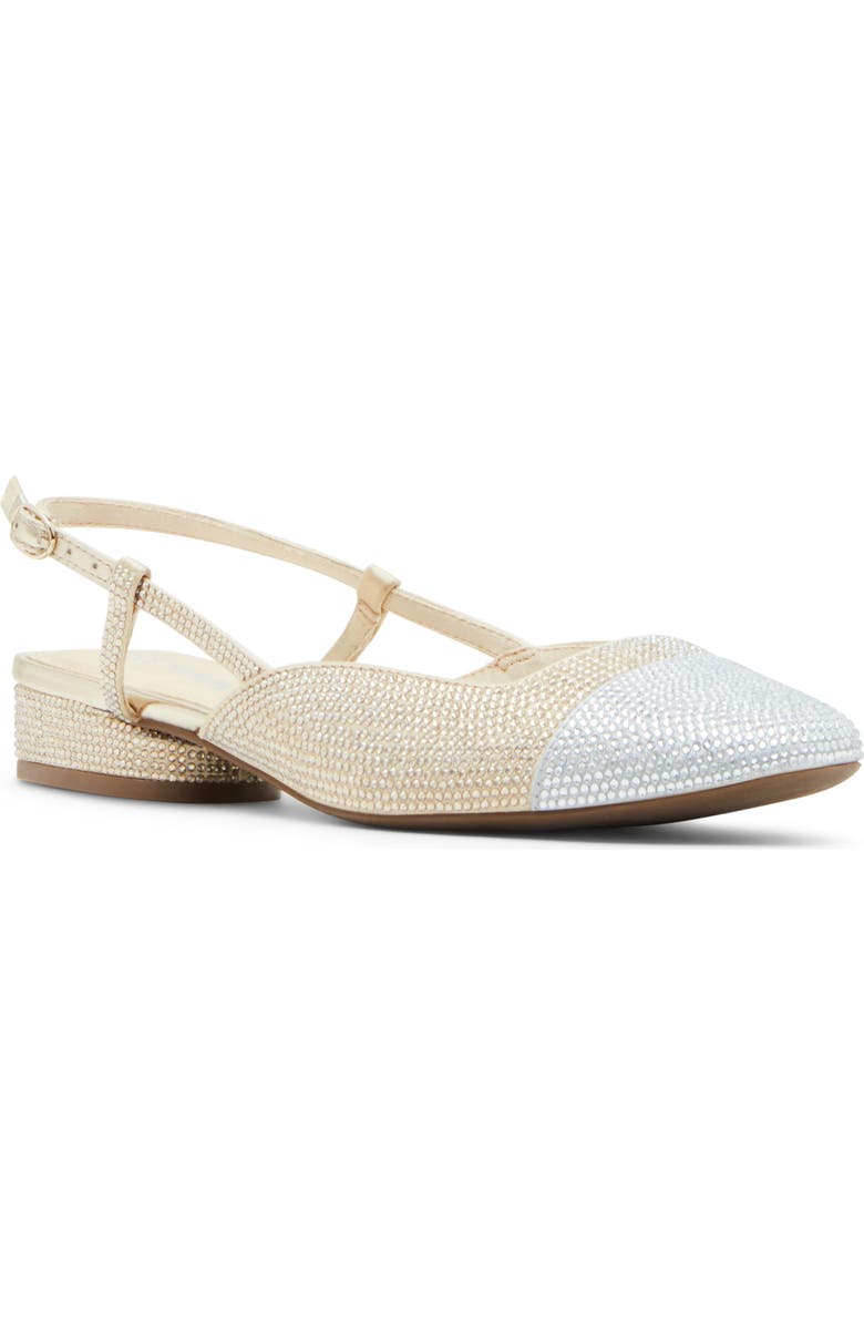 Anne Klein Cindy Slingback Cap Toe Pump, Main, color,