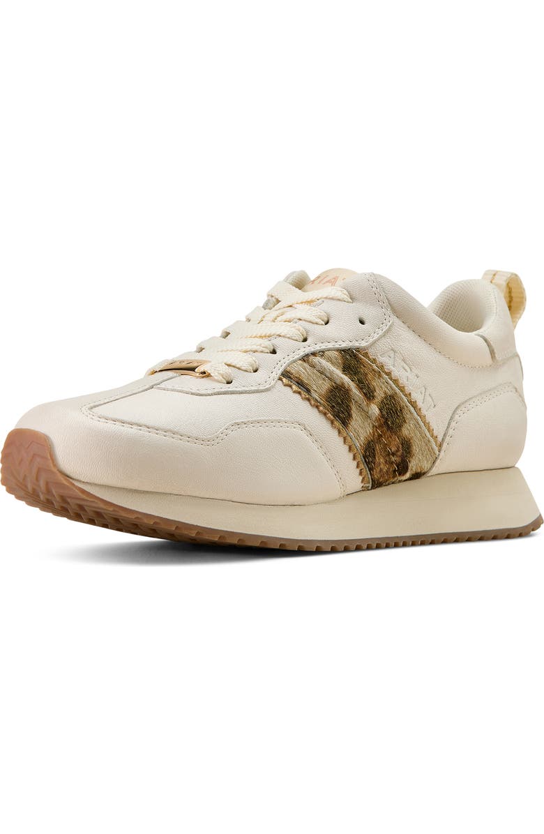 Ariat Ranch Runner Shoe, Main, color, Bright Cream