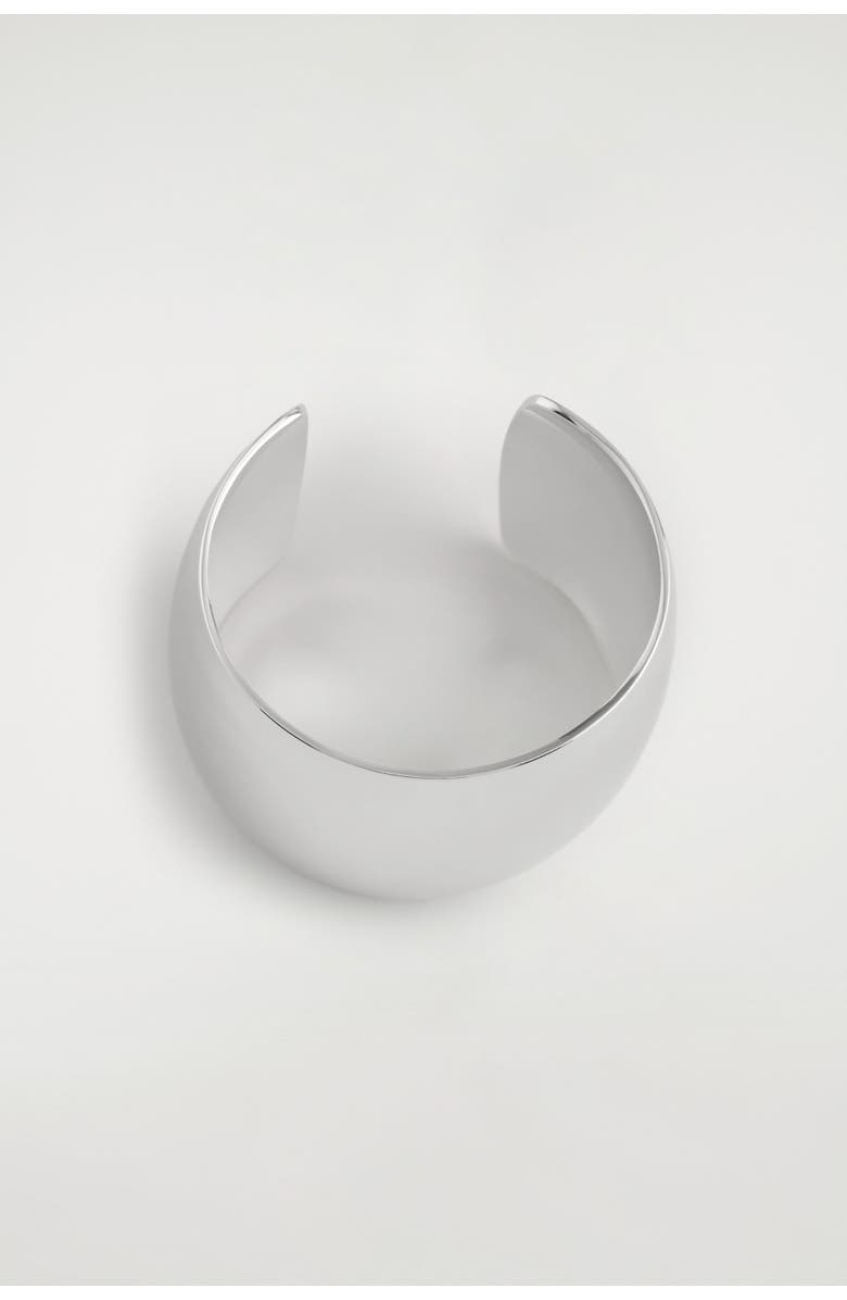COS Wide Cuff, Alternate, color, Silver