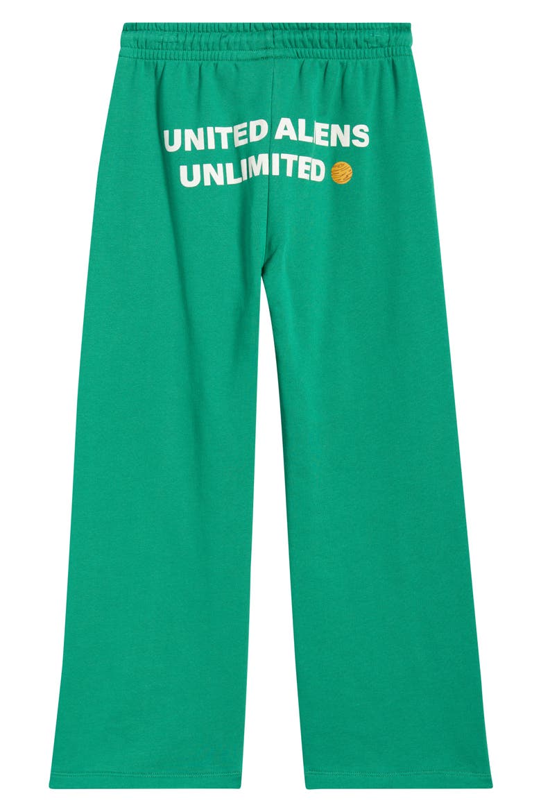 Kids' Travel Agency Organic Cotton Sweatpants, Alternate, color, GREEN