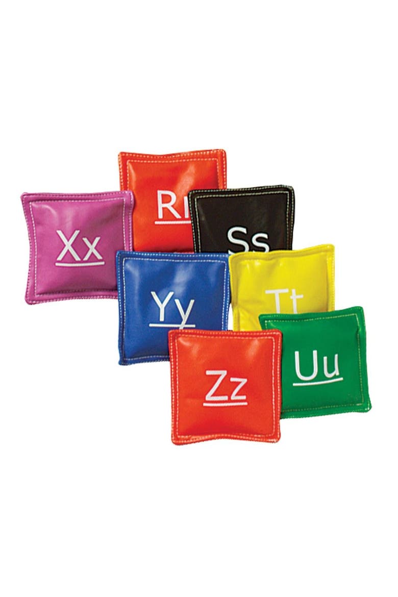 Alphabet Beanbags - Set of 26, Alternate, color, Multicolored