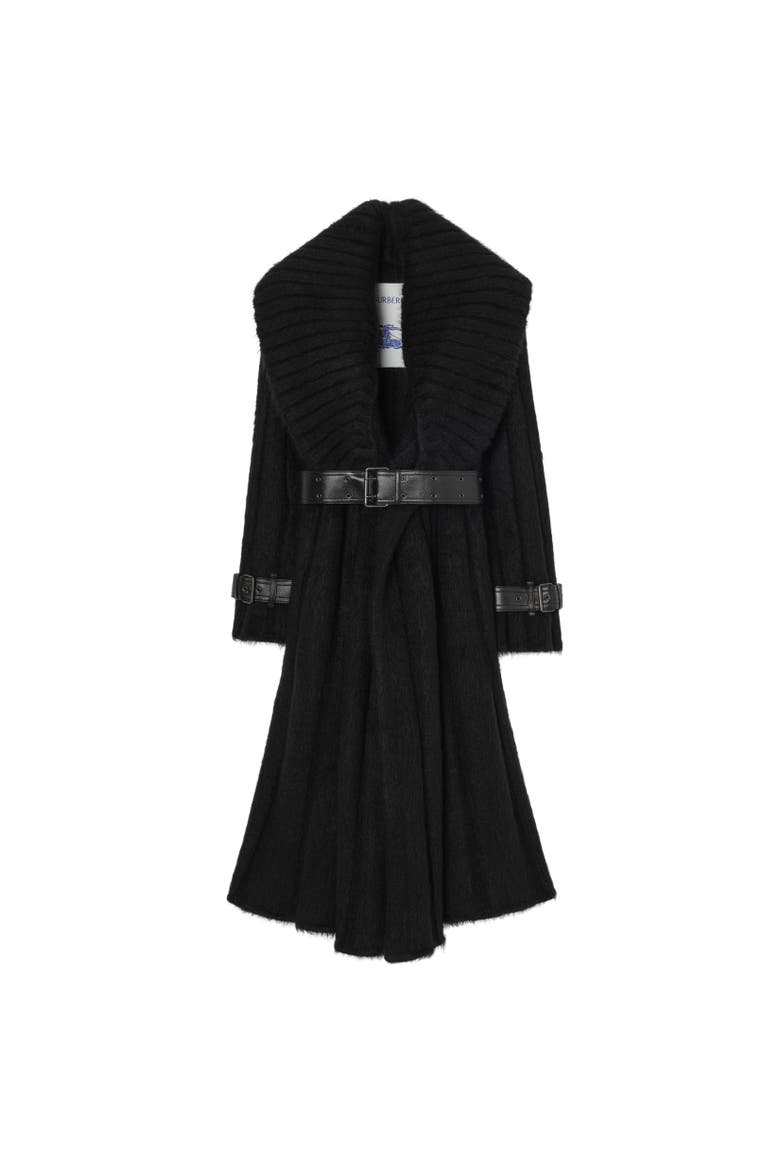 Wool Mohair Silk Coat, Alternate, color, Black
