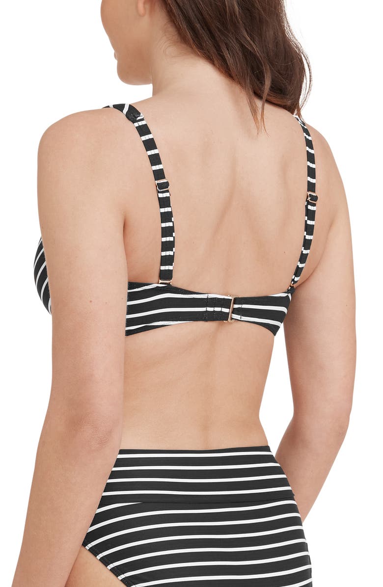 Sea Level Multifit Cross Front Bikini Top, Alternate, color,