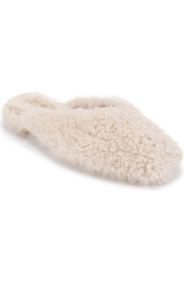 Yosi Samra Jessy Faux Shearling Scuff Slipper, Main, color,