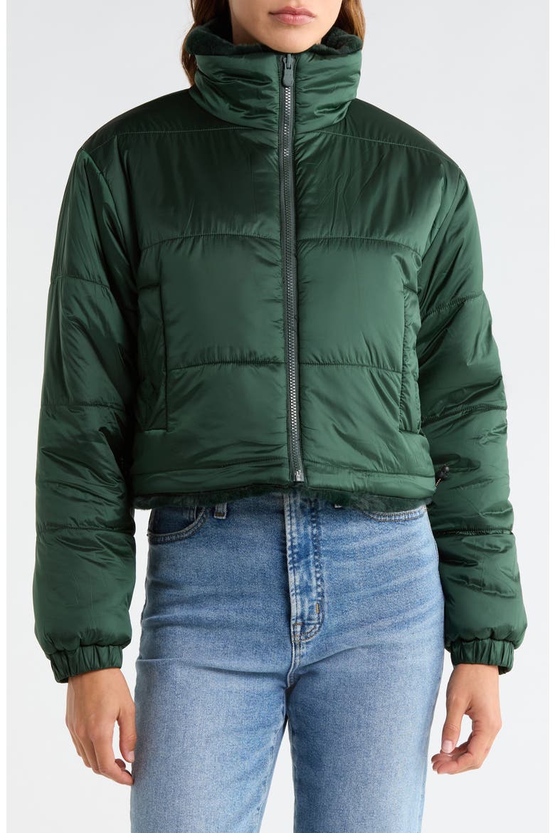 Yuki Reversible Jacket, Alternate, color, NOIR GREEN